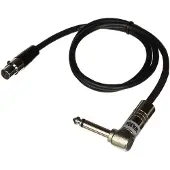 Shure WA304 Rechtwinkliges Instrumentenkabel für Drahtlose Systeme