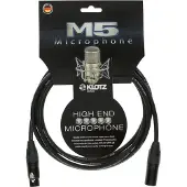 Klotz M5FM06 Schwarz 6 m