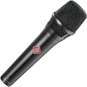 Neumann KMS 104 PLUS MT Kondensator-Gesangsmikrofon mit Nierencharakeristik Schwarz