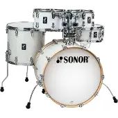 Sonor AQ2 20 5-teiliges Schlagzeug mit Hardware und Hocker White Pearl