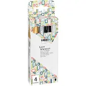 Kreul Lack Marker medium 4er Set GLO663201227