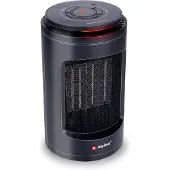 Alpina Elektrische Kachel - Heater - Draagbaar en Compact - Warme- en Koude Lucht - Timer - Digitale Thermostaat - Zwart