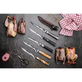 Forged Lederhülle Ausbeinmesser