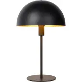 Lucide Design-Tischlampe Siemon Schwarz
