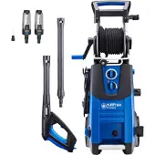 Nilfisk 128471149, Senkrecht, Elektro, 12 m, 5 m, Blau, Schwarz, Messing