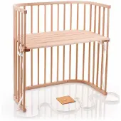 Babybay Beistellbett Boxspring - Natur