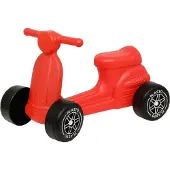 Plasto Scooter mit Flüsterrädern - Rot - - One Size - Laufräder