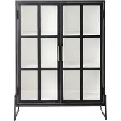 Bloomingville Blooming Ville Opal Cabinet | Schwarz | Eiche | 82047017
