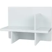 Broste Copenhagen Tenna Wandregal hellblau - B52XL20XH38CM