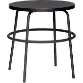 Hubsch Beistelltisch Metall / Holz - schwarz