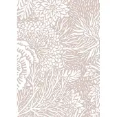 Kek Amsterdam Gezeichnete Blumentapete 100x280cm Nude