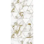 Kek Amsterdam Marmor Mosaik Tapete Gold