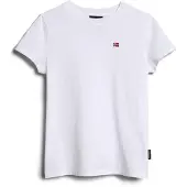 Napapijri T-Shirt Salis SS 2 Kinder Bright White-Größe 122 / 128