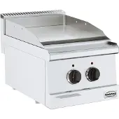 CombiSteel Elektro Grillplatte 3,6 kW – glatt, Tischgerät, 400V