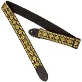Gretsch G Brand Gurt Diamant schwarze Enden