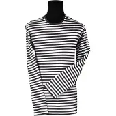 Thetru Herren Ringel T-Shirt, langarm
