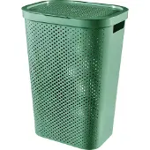 Curver Infinity Recycled Waschbox Dots 60l Grun44x35xh60cm