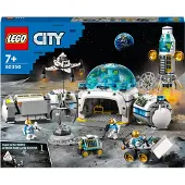 LEGO 60350 City Mond-Forschungsbasis Weltraum-Spielzeug aus der NASA Serie mit Astronauten-Minifiguren, Geschenk zu Weihnachten ab 7 Jahre