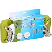 Eddy Toys Schaukelsitz grüner Kunststoff 38 x 16 cm