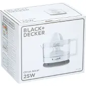 Black & Decker Black + Decker Saftpresse 350ml elektrisch Fruchtfleischfilter BXCJ25E