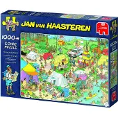 Jan van Haasteren - Camping Im Wald - 1000 Teile, 1000 Stück(e), Comics, 12 Jahr(e)