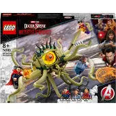 LEGO 76205 Marvel Duell mit Gargantos, Oktopus-Monster mit beweglichen Tentakeln und Dr. Strange Minifigur, Spielzeug für Kinder ab 8 Jahren