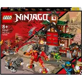 LEGO 71767 NINJAGO Ninja-Dojotempel aus Meister des Spinjitzu, Gebäude-Set mit 5 Räumen, inkl. 8 Minifugren wie Lloyd, Kai und Schlangen-Actionfiguren, Ninja-Spielzeug für Kinder ab 8 Jahren