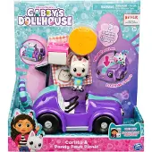 Gabby's Dollhouse DREAMWORKS - Carlita-Spielzeugauto mit Pandy Paws Figur, Abbildung Fahrzeug, 3 Jahr(e), Mehrfarbig