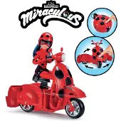 Bandai Miraculous Ladybug Scooter mit Puppe