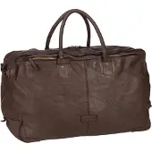 Harold's Leder Reisetasche Submarine Travelbag Brown dunkelbraun