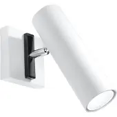 Sollux Wandleuchte DIREZIONE weiß 1xGU10 10W Stahl 20x8x8cm