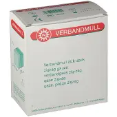NOBAMED Verbandmull 10 m zickzack 1 St Verband