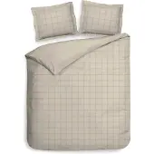 Heckett & Lane Bettwäsche Diamante Mojave-Sand Satin-240 x 200 / 220 cm | Lits-Jumeaux
