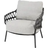 4 Seasons Outdoor Calpi Low Dining Sessel inkl. 2 Kissen