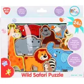 Play Puzzle/Puzzlebrett safari 20x14cm 24m+