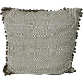 Madison Tweet taupe Zierkissen 50x50 cm, 50cm x ca. 12cm, 382971