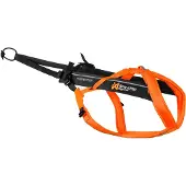 NON STOP Zuggeschirr Freemotion Harness 5.0 schwarz/orange