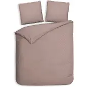 Heckett & Lane Bettwäsche Punto Rose-Tan Satin-200 x 200 / 220 cm | 2-Persoons