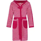 Esprit Bademantel Striped Hoody Raspberry Kinder-98 / 104