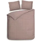 Heckett & Lane Heckett and Lane Diamante Dbo 200 Rose Tan Bettwäsche 1 x Bettbezug 200x220 + 2 x Kopfkissenbezug 70x60 Rose-Tan rosa