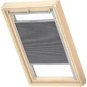 Velux Wabenplissee grau-taupe uni manuell FHC M04 1170S