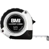 Bmi Taschenrollbandmaß chrom L.5m B.19mm mm/cm EG II Ku.Automatic