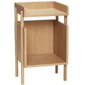 Hubsch Eiche Beistelltisch - 38x35xh60cm