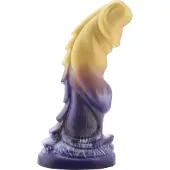 Hismith Premium Fantasy Dildo Gold Lila Einsatz 21 cm KlicLok