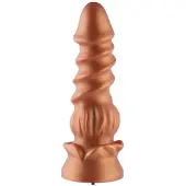 Hismith Premium Dildo KlicLok Medium 23 CM Blume Gold