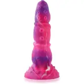 Hismith Premium Fantasy Saugnapf Dildo Rosa 22 cm Octopussy