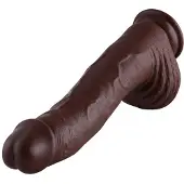 Hismith Premium Dildo XXL Groß 25+ KlicLok Braun