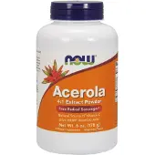 Now Acerola Pulver 170g - Natürliche Vitamin C Quelle für Ihre Gesundheit