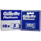Gillette Platinum Rasierklingen, 5er x 10