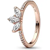 Pandora 182392C01 Ring für Damen Funkelndes Herbarium Roségoldfarben